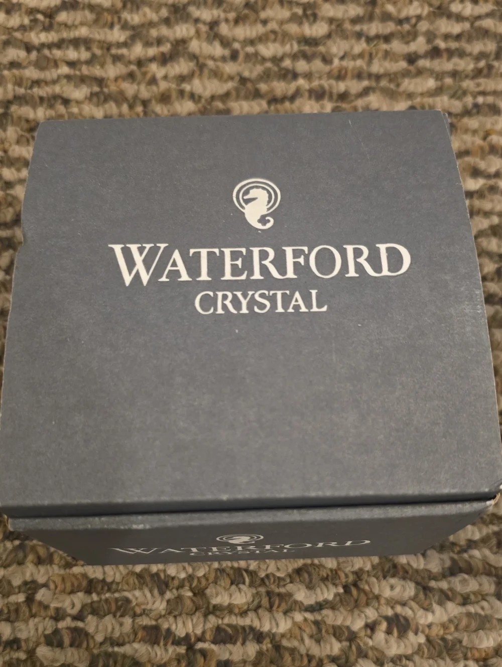 Waterford Crystal Navy and White Branded Gift Box